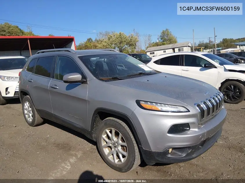 2015 Jeep Cherokee Latitude VIN 1C4PJMCS3FW600159 фото 2