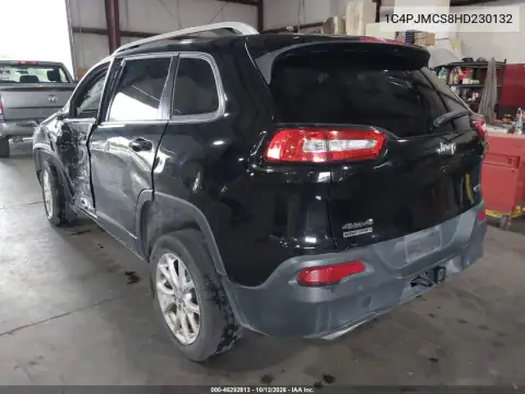 1C4PJMCS8HD230132 — 2017 Jeep Cherokee, foto 4 de IAAI, Lado izquierdo
