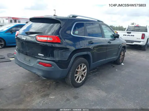 2017 Jeep Cherokee Latitude 4X4 VIN 1C4PJMCS5HW575803 фото 5