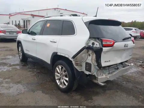 1C4PJMDB1HW558057 — 2017 Jeep Cherokee, zdjęcie 4 z IAAI, Tył