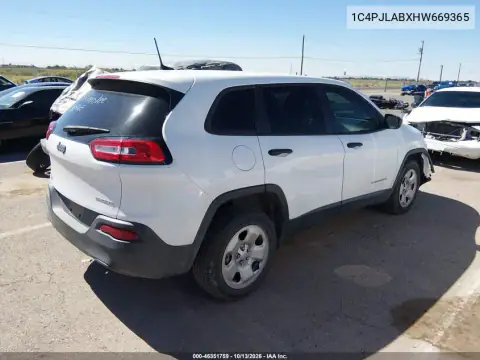 1C4PJLABXHW669365 — 2017 Jeep Cherokee, фото 5 с аукциона IAAI, Левый бок