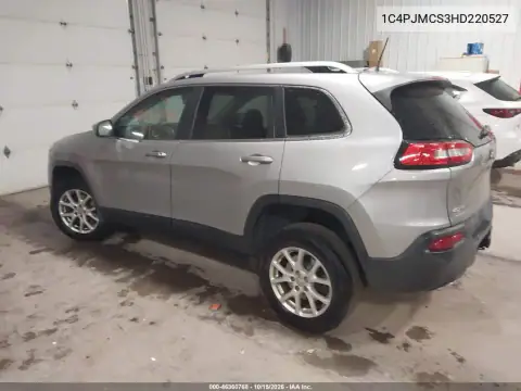 1C4PJMCS3HD220527 — 2017 Jeep Cherokee, photo 4 from IAAI, Right front