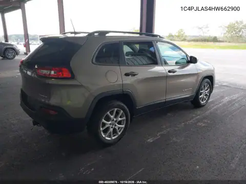 1C4PJLAS4HW662900 — 2017 Jeep Cherokee, ფოტო 5, IAAI, წინა მარცხენა ნაწილი