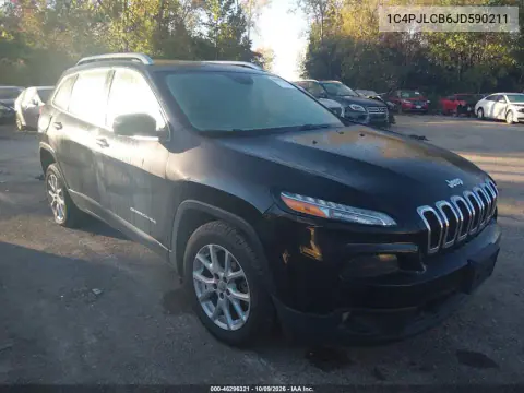 2018 Jeep Cherokee Latitude Fwd VIN 1C4PJLCB6JD590211 фото 2