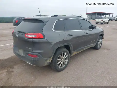 2018 Jeep Cherokee Limited 4X4 VIN 1C4PJMDB2JD554892 фото 5