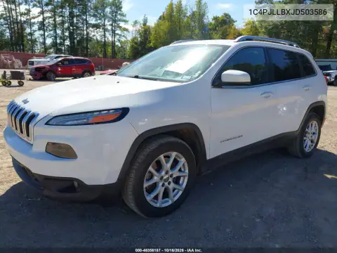 1C4PJLLBXJD503586 — 2018 Jeep Cherokee, photo 3 from IAAI, Rear end