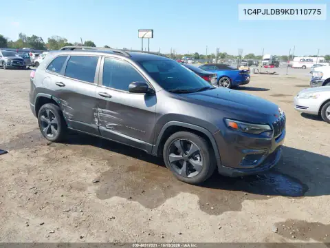 1C4PJLDB9KD110775 — 2019 Jeep Cherokee, правый бок, фото до ремонта