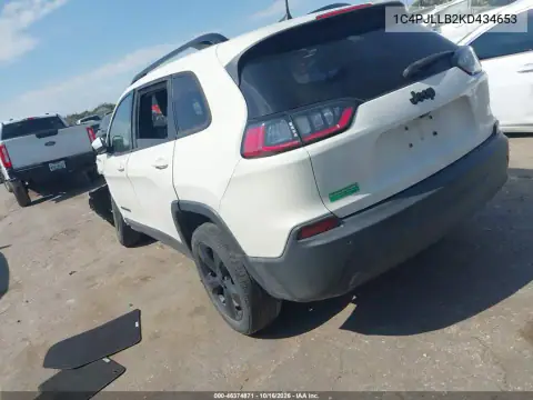 1C4PJLLB2KD434653 — 2019 Jeep Cherokee, zdjęcie 3 z IAAI, Przód