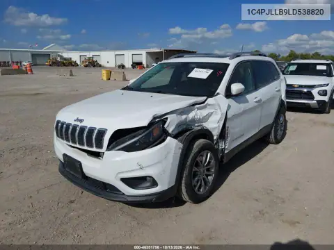 1C4PJLLB9LD538820 — 2020 Jeep Cherokee, photo 3 from IAAI, Left side