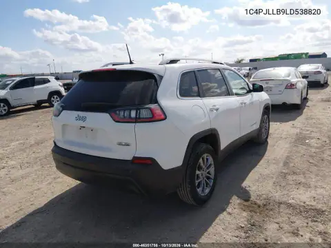 1C4PJLLB9LD538820 — 2020 Jeep Cherokee, photo 5 from IAAI, Left side