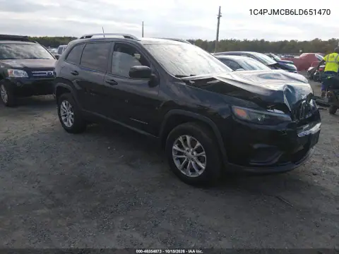 1C4PJMCB6LD651470 — 2020 Jeep Cherokee, ПЕРЕДНЯЯ ЧАСТЬ, фото до ремонта