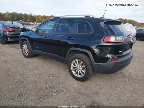 1C4PJMCB6LD651470 — 2020 Jeep Cherokee, ფოტო 4, IAAI, წინა ნაწილი