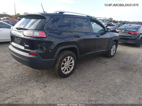 1C4PJMCB6LD651470 — 2020 Jeep Cherokee, ფოტო 5, IAAI, წინა ნაწილი