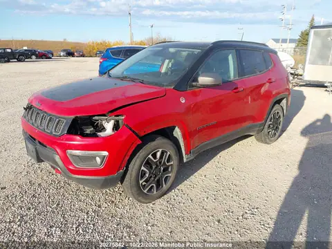 3C4NJDDB7LT108550 — 2020 Jeep Compass Trailhawk, photo 2 from IAAI 28.10.2026, Front end