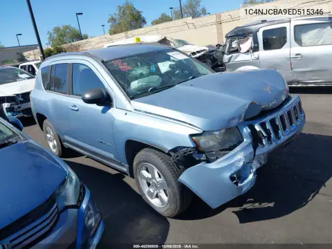 2014 Jeep Compass Sport VIN 1C4NJCBA9ED515346 фото 1