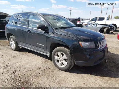 1C4NJCBA6ED546005 — 2014 Jeep Compass, Град, фото до ремонта
