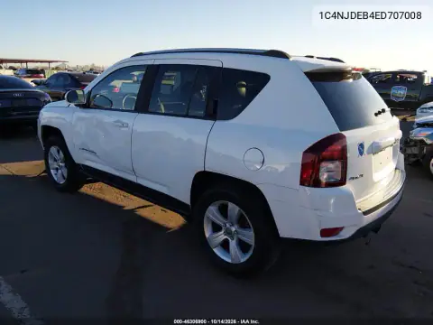 1C4NJDEB4ED707008 — 2014 Jeep Compass, photo 4 from IAAI, Left and right sides