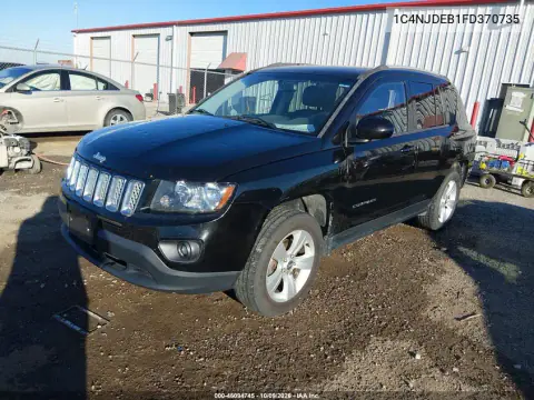 2015 Jeep Compass Latitude VIN 1C4NJDEB1FD370735 фото 3