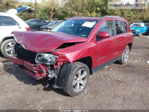 1C4NJCEA7GD792771 — 2016 Jeep Compass, photo 3 from IAAI, Front end