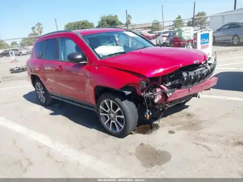 1C4NJDBB0HD129398 — 2017 Jeep Compass, წინა ნაწილი (Front End), ფოტოები შეკეთებამდე