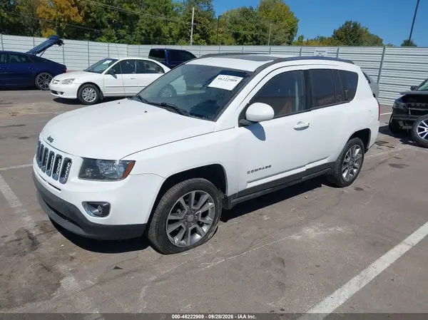1C4NJCEA1HD118407 — 2017 Jeep Compass, photo 2 from IAAI, Front end