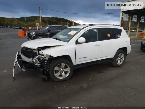 1C4NJDEB4HD106847 — 2017 Jeep Compass, photo 2 from IAAI, Front end