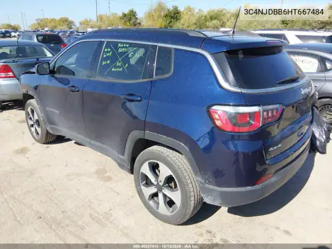 2017 Jeep New Compass Latitude 4X4 VIN 3C4NJDBB6HT667484 фото 4