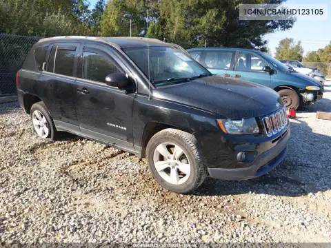 1C4NJCBA4HD123105 — 2017 Jeep Compass, Lewy bok, zdjęć przed naprawą