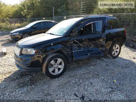 1C4NJCBA4HD123105 — 2017 Jeep Compass, zdjęcie 3 z IAAI, Lewy bok
