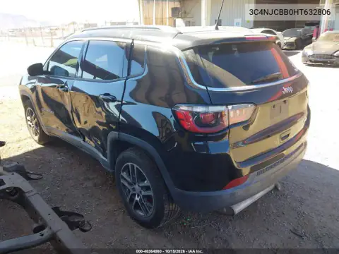 3C4NJCBB0HT632806 — 2017 Jeep Compass, ფოტო 3, IAAI, მარცხენა მხარე
