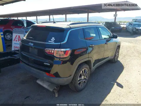 3C4NJCBB0HT632806 — 2017 Jeep Compass, ფოტო 4, IAAI, მარცხენა მხარე