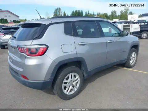 2018 Jeep Compass Sport 4X4 VIN 3C4NJDAB7JT392294 фото 5