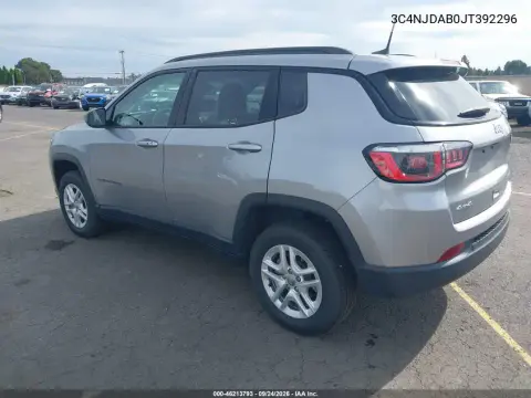 2018 Jeep Compass Sport 4X4 VIN 3C4NJDAB0JT392296 фото 4