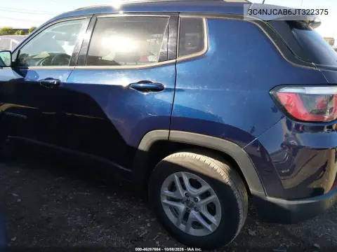 2018 Jeep Compass Sport Fwd VIN 3C4NJCAB6JT322375 фото 4