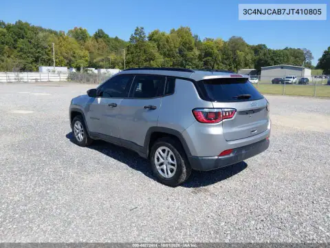 3C4NJCAB7JT410805 — 2018 Jeep Compass, photo 4 from IAAI 20.10.2026, Normal wear