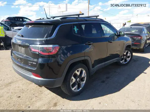 2018 Jeep Compass Limited 4X4 VIN 3C4NJDCB8JT332912 фото 4