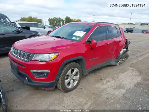 2018 Jeep Compass Latitude 4X4 VIN 3C4NJDBBXJT324134 фото 3