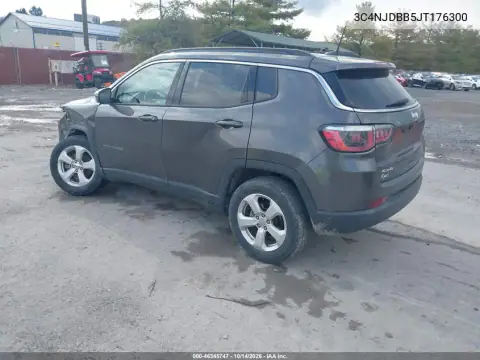 3C4NJDBB5JT176300 — 2018 Jeep Compass, foto 3 de IAAI, Delantera izquierda
