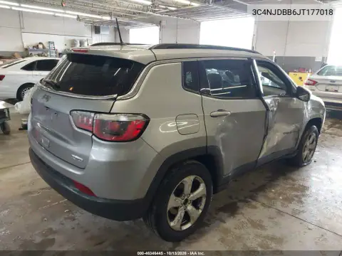 3C4NJDBB6JT177018 — 2018 Jeep Compass, photo 4 from IAAI, All-over damage