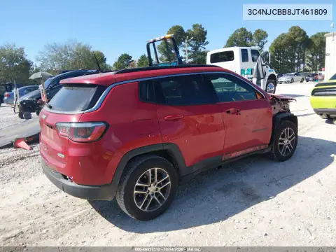 3C4NJCBB8JT461809 — 2018 Jeep Compass, фото 5 с аукциона IAAI, ПЕРЕДНЯЯ ЧАСТЬ