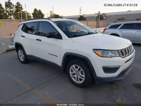 3C4NJCABXJT416128 — 2018 Jeep Compass, ЕСТЕСТВЕННЫЙ ИЗНОС, фото до ремонта
