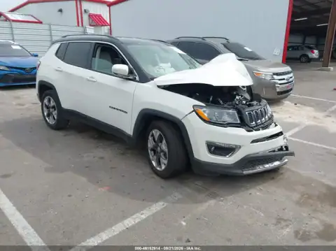 3C4NJCCB7KT637944 — 2019 Jeep Compass, წინა ნაწილი (Front End), ფოტოები შეკეთებამდე