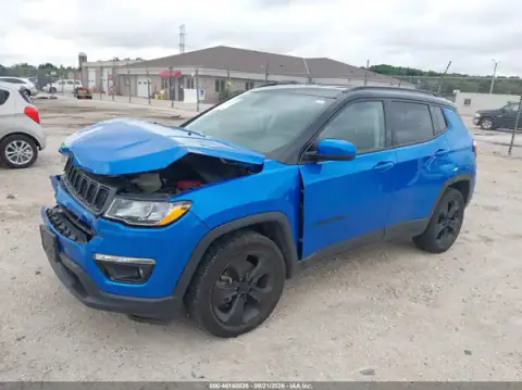 3C4NJDBB3KT621277 — 2019 Jeep Compass, photo 2 from IAAI, Front end