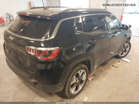 3C4NJDCB2KT601438 — 2019 Jeep Compass, ფოტო 5, IAAI, წინა ნაწილი