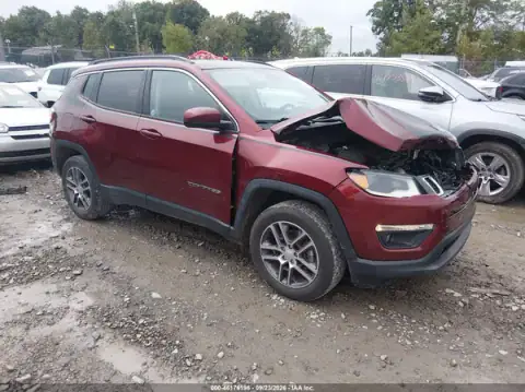 3C4NJDBB2LT235614 — 2020 Jeep Compass, წინა ნაწილი (Front End), ფოტოები შეკეთებამდე