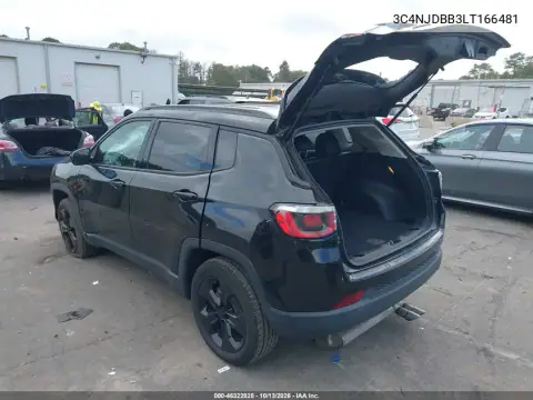 3C4NJDBB3LT166481 — 2020 Jeep Compass, zdjęcie 4 z IAAI, Przód i tył