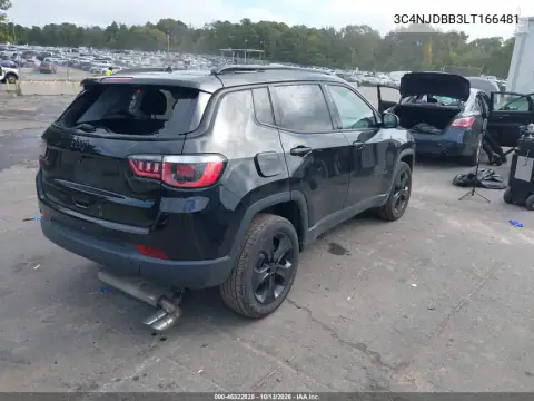 3C4NJDBB3LT166481 — 2020 Jeep Compass, zdjęcie 5 z IAAI, Przód i tył