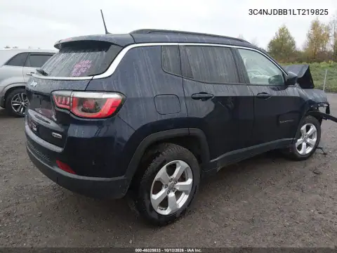 3C4NJDBB1LT219825 — 2020 Jeep Compass, foto 4 de IAAI, Parte delantera