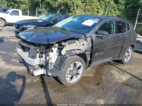 3C4NJCCB0MT564340 — 2021 Jeep Compass, фото 2 с аукциона IAAI 15.10.2026, Передняя часть