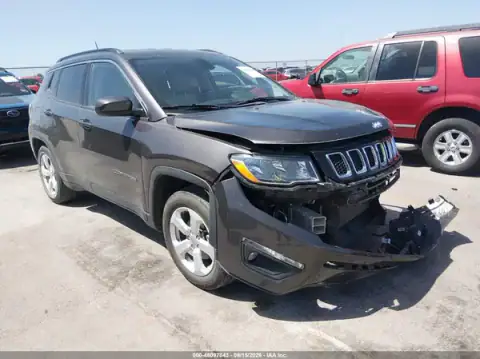 3C4NJCBB5MT508122 — 2021 Jeep Compass, Parte delantera (Front End), fotos antes de reparar